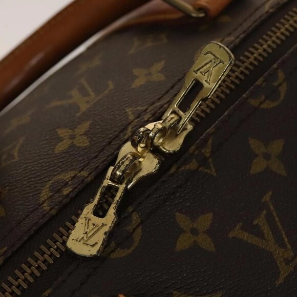 LOUIS VUITTON Monogram Keepall 55 Boston Bag M41424 LV Auth 134396 - Picture 10 of 16
